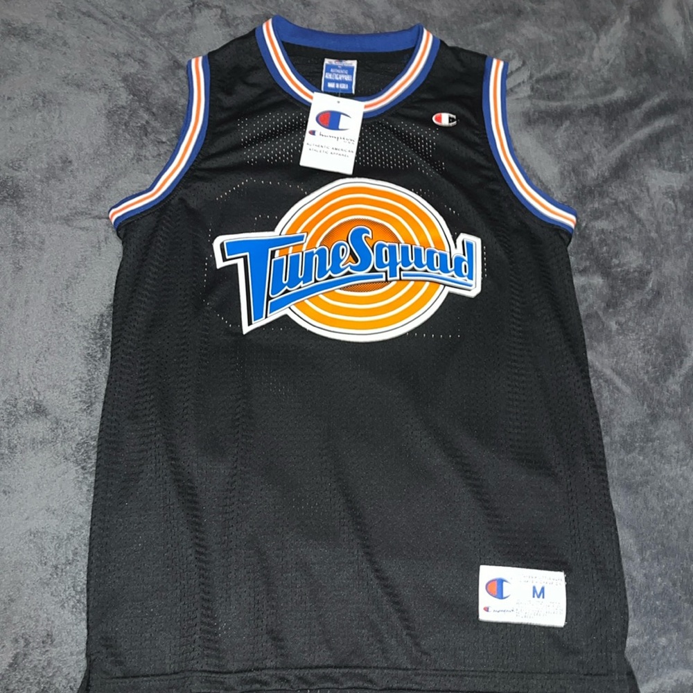 Brand New Champion TuneSquad Jordan Jersey Black Medium